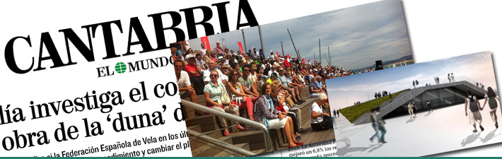 La Fiscalía investiga la adjudicación de obra de la ‘duna’ de Zaera del Mundial de Vela