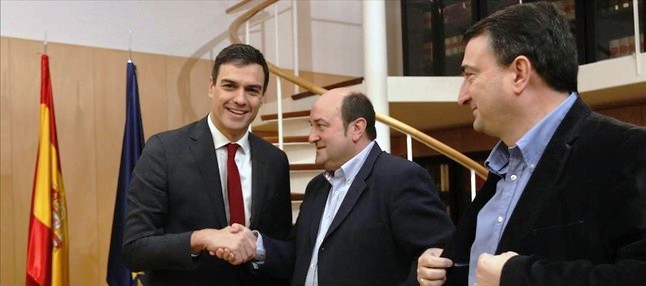 El candidato Sánchez ve "mimbres" para un gobierno de "alternativa progresista de cambio"