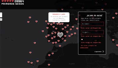 El lugar preferido por los santanderinos para su primer beso