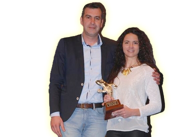 La karateka Carlota Fernández Osorio “Anchoa de Plata”