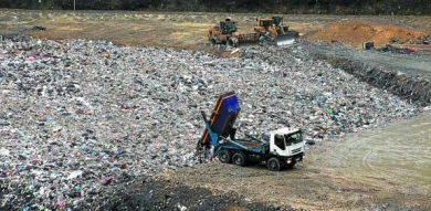 Guipuzkoa pide verter 128.000 toneladas de basuras en Meruelo