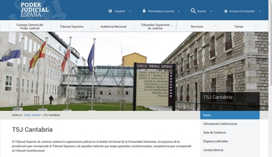 El Tribunal Superior de Justicia de Cantabria inaugura su Portal de Transparencia