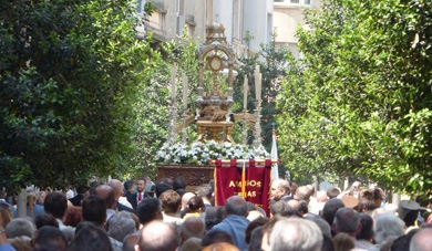 Celebración del Corpus Christi el próximo domingo, día 29 de mayo
