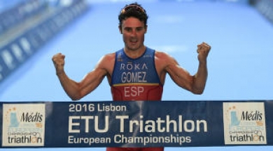El triatleta español Francisco Javier Gómez Noya, Premio Princesa de Asturias de los Deportes 2016