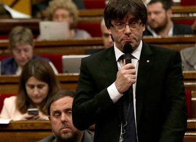 El Gobierno advierte a los independentistas catalanes que "no dejará pasar ni una"