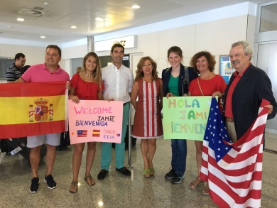 El Club Rotario de Torrelavega acoge a dos jóvenes estadounidenses