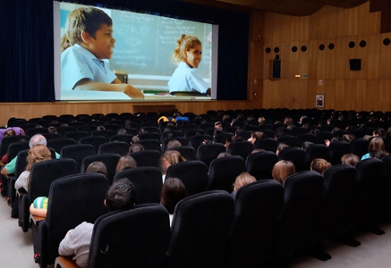 Los niños reflexionan sobre sus derechos a través del cine