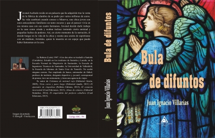 El escritor santoñés Juan Ignacio Villarías presenta hoy su novela "Bula de Difuntos"