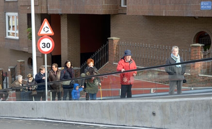 La Universidad de Cantabria unida, desde hoy, con General Dávila por escaleras y rampas mecánicas