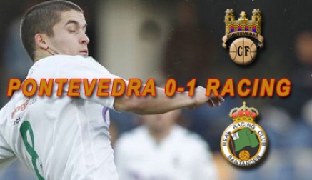 El Racing "mete mano" al Pontevedra y se viene con los tres puntos de Galicia
