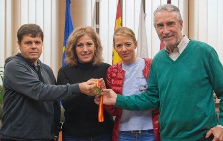 La alcaldesa de Polanco resalta el campeonato de España de Medio Maratón logrado por la fondista Irene Pelayo