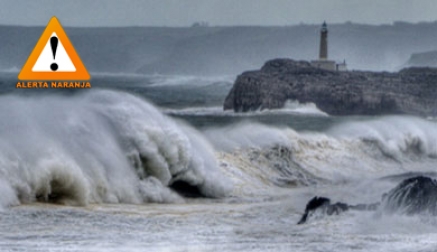 Se aconseja extremar la precaución ante el temporal con altos coeficientes de marea