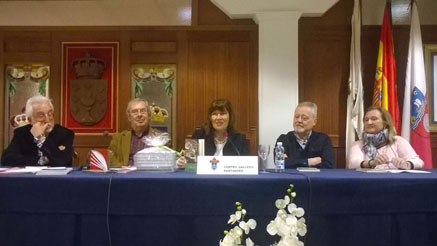 Firma del Convenio de colaboración entre las sociedades de escritores de Cantabria y Asturias