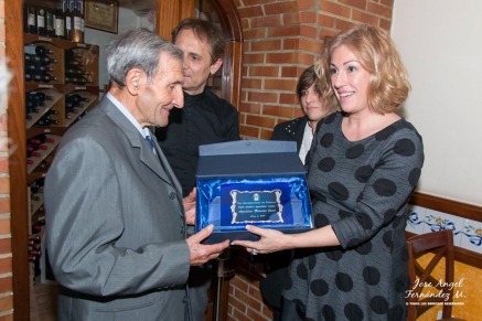 Entregado el "Piscis de Oro" a Aquilino Fonseca en la cena anual