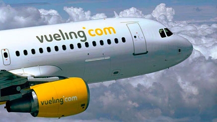 Vueling operará por la tarde el vuelo a Barcelona 