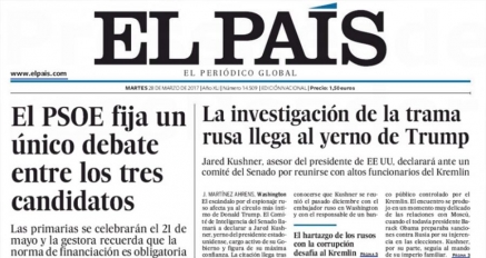 El País se desploma un 20,3% y está a punto de vender menos de 100.000 ejemplares
