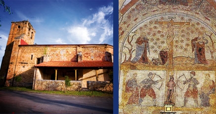 Las pinturas murales de la iglesia de San Sebastián de Ojébar, pieza del mes 