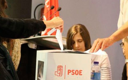 Resultados en Cantabria: Sánchez, 71,4%; Susana Díaz, 14,4% y Patxi López, 14,3 por ciento
