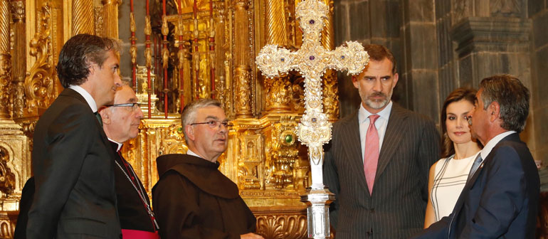 Los Reyes respaldan, con su visita al Monasterio de Santo Toribio, el Año Jubilar Lebaniego