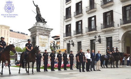 La Policía Nacional reforzará la seguridad ciudadana con efectivos de la Unidad de Caballería y la Brigada Móvil