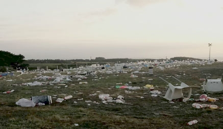 El 'Delirium Festival' celebrado en el Cabo Quintres de Ajo ejemplo de "las cosas mal hechas"