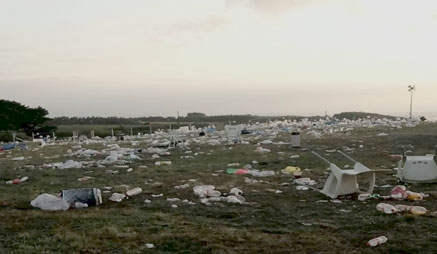 El &#39;Delirium Festival&#39; celebrado en el Cabo Quintres de Ajo ejemplo de &quot;las cosas mal hechas&quot;