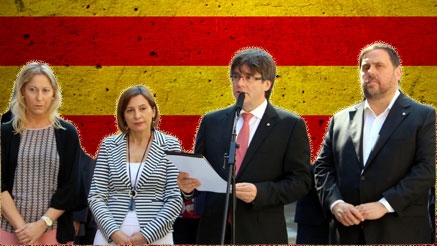 Un mitin ilegal en una campaña ilegal para un referéndum ilegal: el triple desafío de la Generalitat en el inicio de la campaña