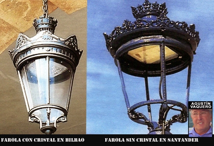 Degradación de la iluminación en Santander. &ldquo;De  sabios es  saber rectificar, y no destruir sin  pensar&rdquo;.