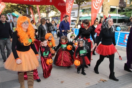 Más de 500 personas participaron en Torrelavega en la I Halloween Race 
