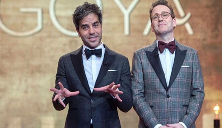 Joaquín Reyes y Ernesto Sevilla suspenden en la presentación de la gala de 'Los Goyas'