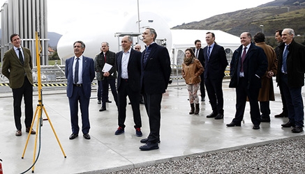 El presidente Revilla ha inaugurado la planta de Naturgas en Arenas de Iguña