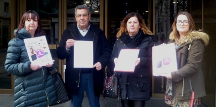 UGT y CCOO registran en Cantabria la convocatoria de la huelga general del 8 de marzo