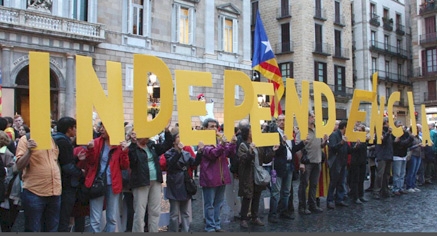 Desplome de los partidarios de la independencia en Cataluña