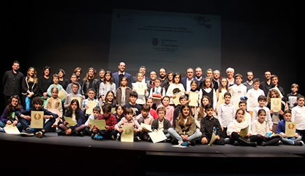 Marco Carpintero Vivar, con clarinete, ganador  del Concurso Regional de Jóvenes Intérpretes del &ldquo;Conservatorio de Torrelavega&rdquo;