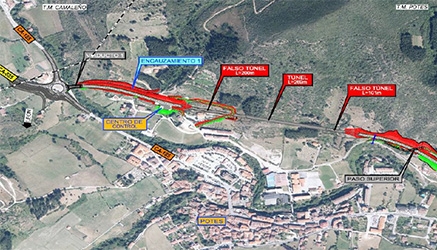 Presentado el proyecto de la Variante de Potes, en la carretera N-621