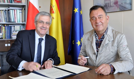 La Fundación Laboral de la Construcción y el ICASST firman un convenio para promover la prevención de riesgos laborales en las pymes