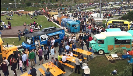 La cocina del mundo llega sobre ruedas al parque de las Llamas