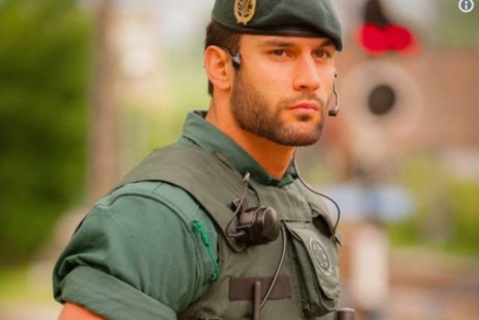 Identifican al Guardia Civil guapetón que revolucionó Twitter: es cántabro y casado
