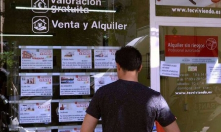 El 15% de los pisos alquilados en España estuvo menos de 48 horas en el mercado