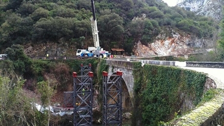 Este viernes se reabre la N-621 a su paso por el desfiladero de La Hermida