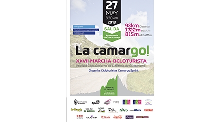 El próximo domingo se celebra la XXVII Marcha Cicloturista La Camargo