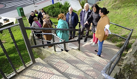 Santander invertirá 85.000 euros en la mejora de las escaleras del Parque de Recaredo