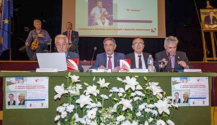 Homenaje a Manolo Bartolomé y Serafín Fernández Villazón