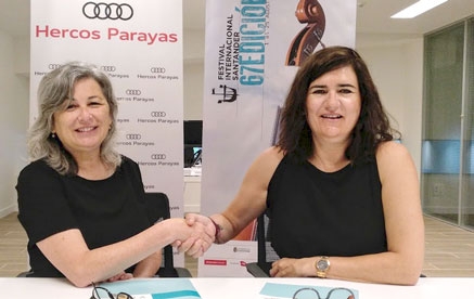 El Festival Internacional de Santander y Hercos Parayas-Audi renuevan el convenio de colaboración