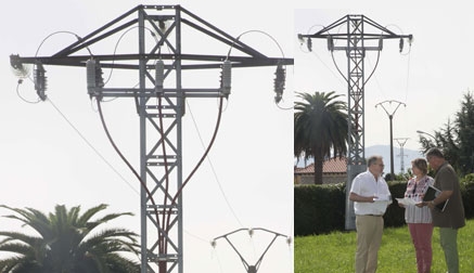 El Ayuntamiento de Camargo y Viesgo soterran más de 500 metros de tendido eléctrico en Muriedas