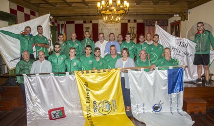 Recepción Club de Remo Valle de Camargo por su ascenso a la ARC-1