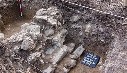 Encuentran restos de una fortificación del siglo XI en Cosío