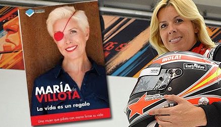 Emilio de Villota presentará el libro de su hija María de Villota 'La vida es un regalo'