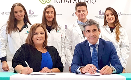 El Grupo Igualatorio firma un convenio de colaboración con Oximesa