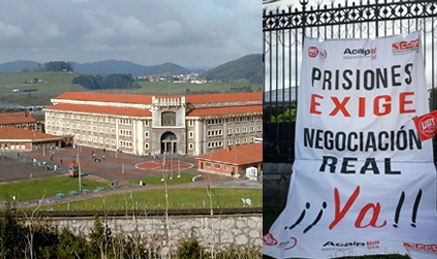 Los trabajadores de prisiones reanudaron las movilizaciones con cuatro nuevos días de huelga